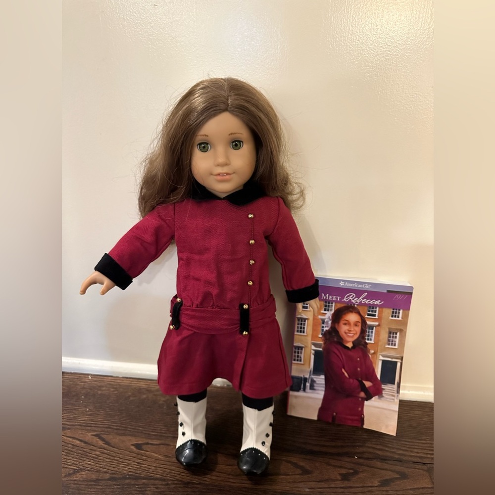 American Girl Doll. Rebecca Rubin. Includes book and original outfit.